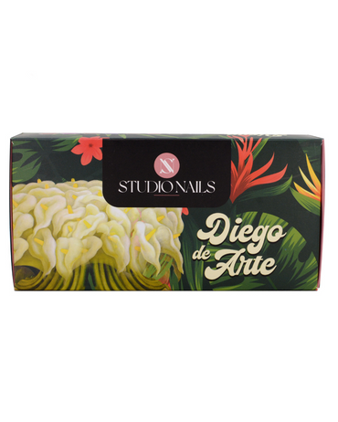 STUDIO NAILS COLECCION ACRILICOS 8 TONOS DIEGO DE ARTE