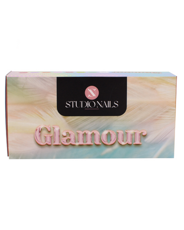 STUDIO NAILS COLECCION ACRILICOS 8 TONOS GLAMOUR