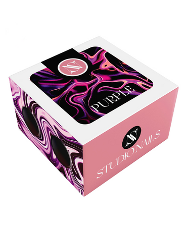 STUDIO NAILS COLECCION ACRILICOS PURPLE 4 TONOS