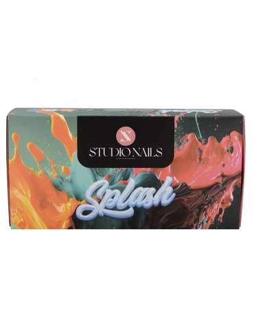 STUDIO NAILS COLECCION ACRILICOS 8 TONOS SPLASH