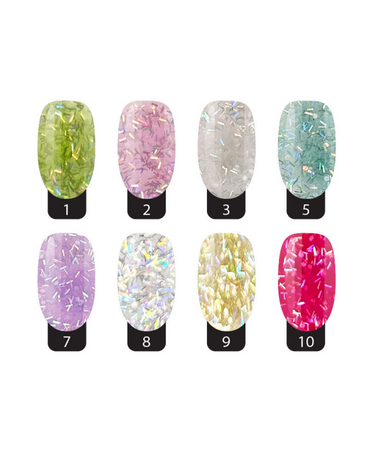 STUDIO NAILS COLECCION ACRILICOS 8 TONOS SOFT