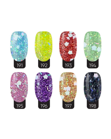STUDIO NAILS COLECCION ACRILICOS 8 TONOS SORPRESA