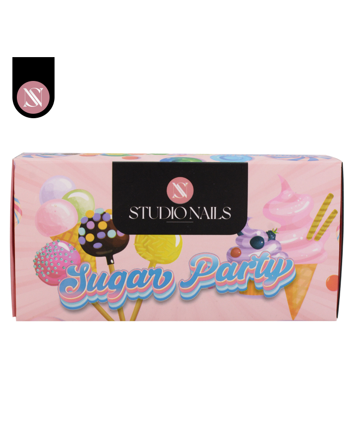 STUDIO NAILS COLECCION ACRILICOS 8 TONOS SUGAR PARTY