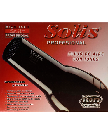 SOLIS SECADORA SOLIS-ION-TN NEGRA (DXP)