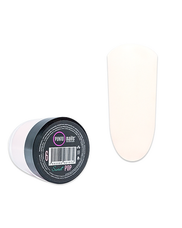 PUNTO NAILS SWEET POP COLOR ACRILICO DE COLOR ALGODON DE AZUCAR 7 GRS#6
