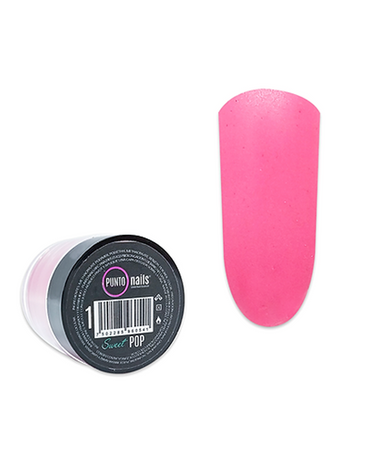 PUNTO NAILS SWEET POP COLOR ACRILICO DE COLOR TARTA DE CEREZA 7 GRS. NO 1