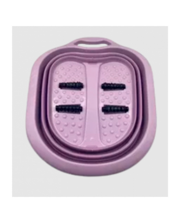 SWEET NATURAL SPA FLEX BATH TINA PARA PIES PLEGABLE COLOR LILA