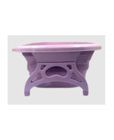 SWEET NATURAL SPA FLEX BATH TINA PARA PIES PLEGABLE COLOR LILA