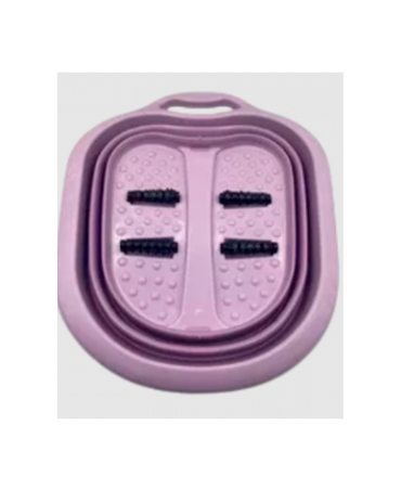 SWEET NATURAL SPA FLEX BATH TINA PARA PIES PLEGABLE COLOR ROSA