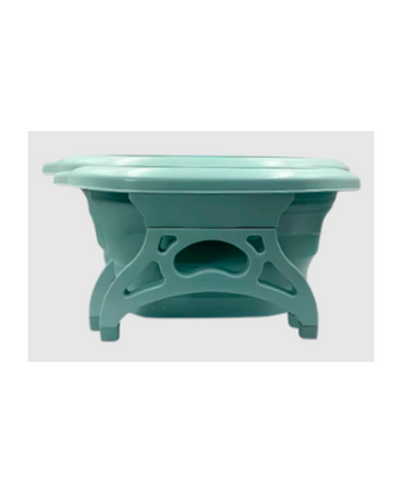 SWEET NATURAL SPA FLEX BATH TINA PARA PIES PLEGABLE COLOR MENTA