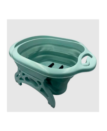 SWEET NATURAL SPA FLEX BATH TINA PARA PIES PLEGABLE COLOR MENTA