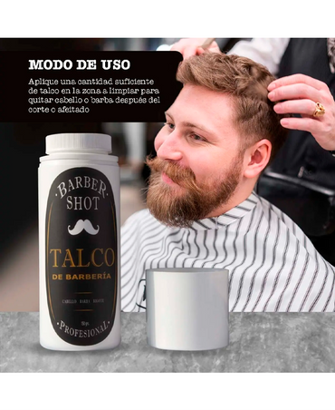 KOLOR SHOT BARBER TALCO 150 GRS.