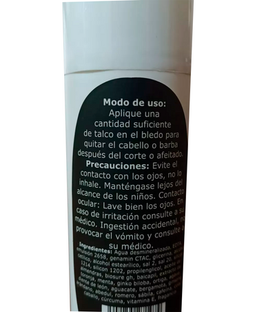 KOLOR SHOT BARBER TALCO 150 GRS.