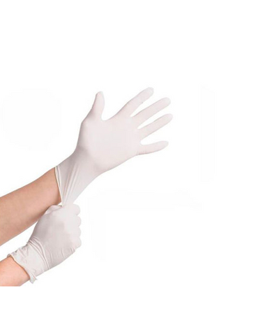 TANYS GUANTES LATEX CON 50 PARES GRANDE BLANCO