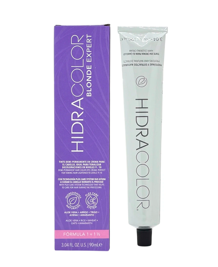 HIDRACOLOR TINTE BLONDE EXPERT 90 ML. RUBIO BLANCO PLATINO