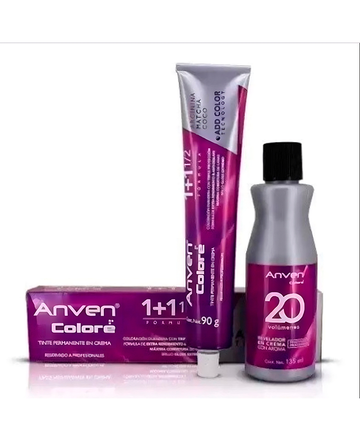 ANVEN TINTE 6MS METALLIC SILVER LAVANDER 90 GRS. (D)