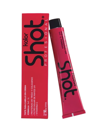 KOLOR SHOT TINTE 90 ML. 7.5 RUBIO CAOBA.