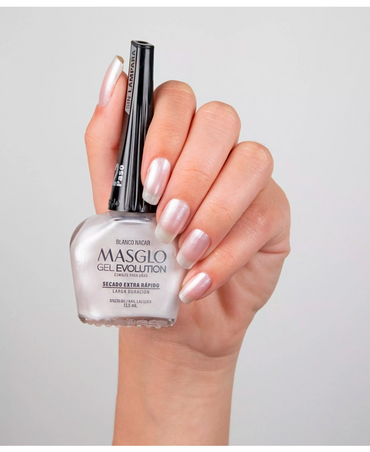 MASGLO GEL EVOLUTION 13.5 ML. BLANCO NACAR