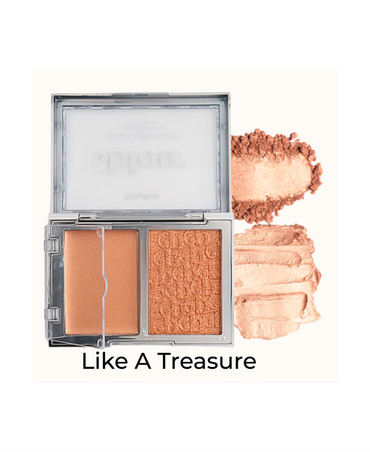 RUBY ROSE BLOW SUCH A GLIMMER ILUMINADOR DUO HB-M705 LIKE A TREASURE