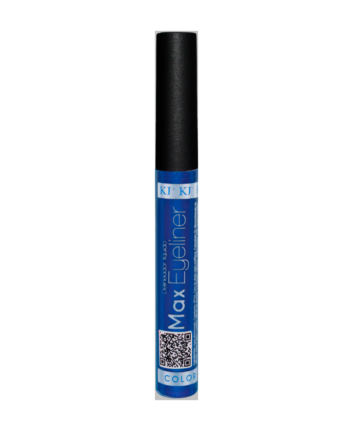KJ #MAXEYELINER AZUL ULTRAMAR