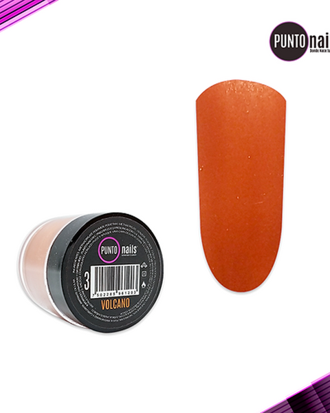 PUNTO NAILS VOLCANO ACRILICO DE COLOR MENDOZA 7 GRS.#3 – El Palacio De ...