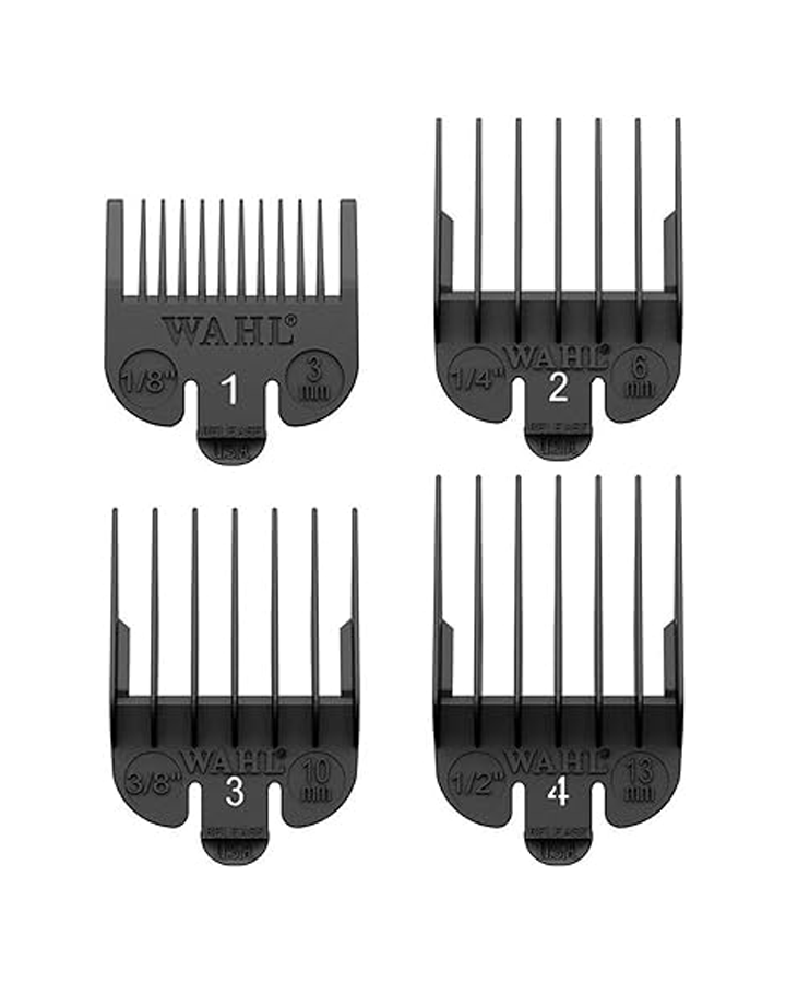 WAHL AUMENTOS GENERICOS DEL 1 AL 4 COLOR NEGRO