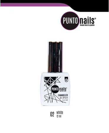 PUNTO NAILS SPIDER GEL 02 WHITE