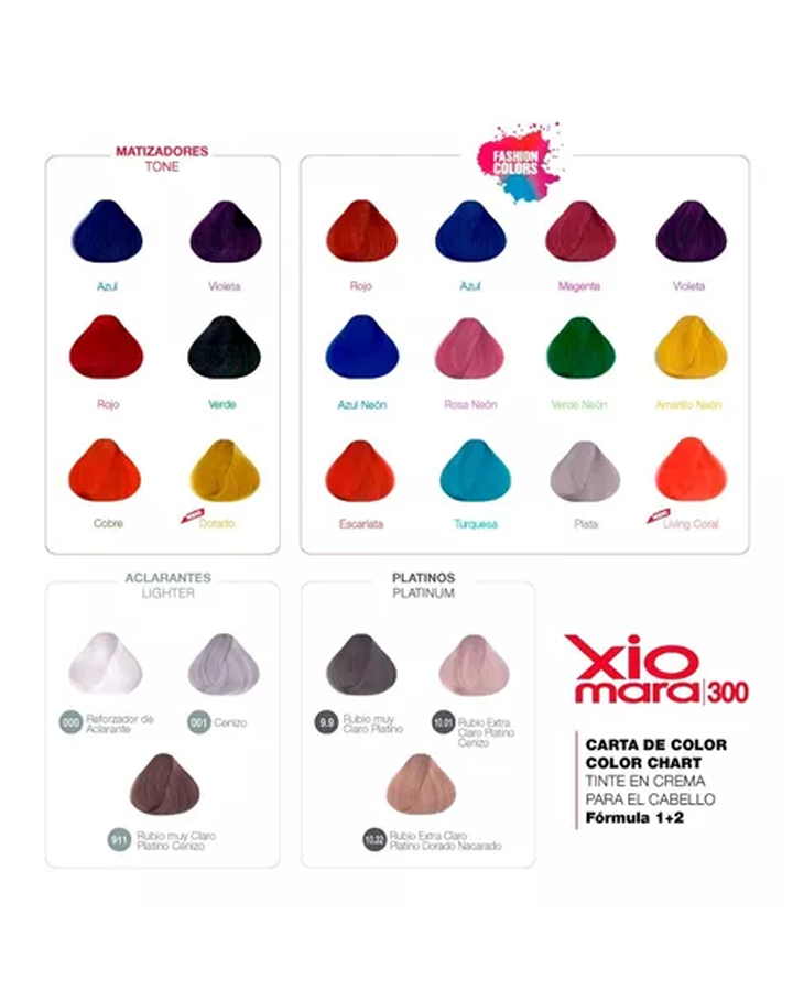 XIOMARA X300 GAMA FASHION COLOR MECHAS