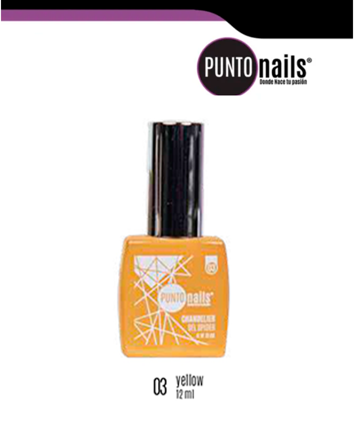 PUNTO NAILS SPIDER GEL 03 YELLOW