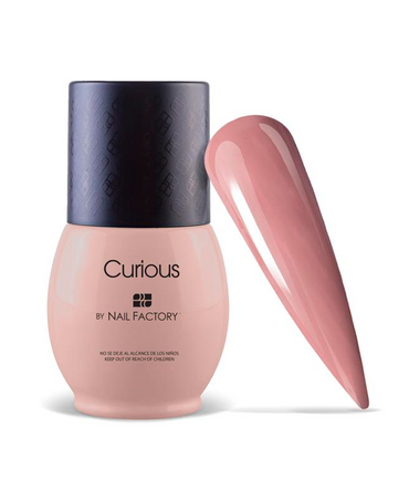 NAIL FACTORY LACCOVER ONE SHOT 10 ML. CURIOUS