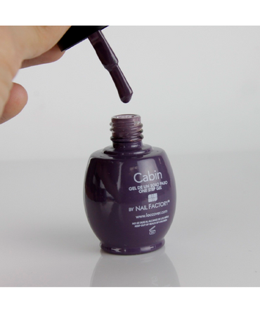 NAIL FACTORY LACCOVER ONE SHOT 10 ML. CABIN