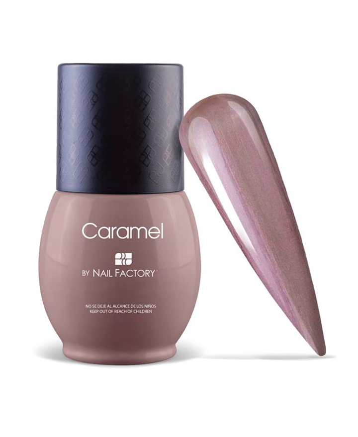 NAIL FACTORY LACCOVER ONE SHOT 10 ML. CARAMEL