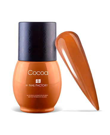 NAIL FACTORY LACCOVER ONE SHOT 10 ML. COCOA