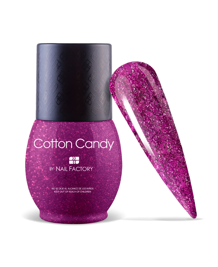 NAIL FACTORY LACCOVER ONE SHOT 10 ML. COTTON CANDY
