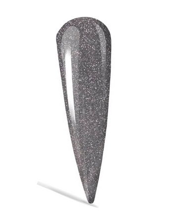 NAIL FACTORY LACCOVER ONE SHOT 14 ML. GLAZY SILVER