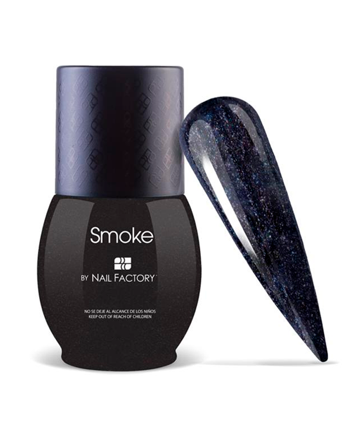 NAIL FACTORY LACCOVER ONE SHOT 10 ML. SMOKE