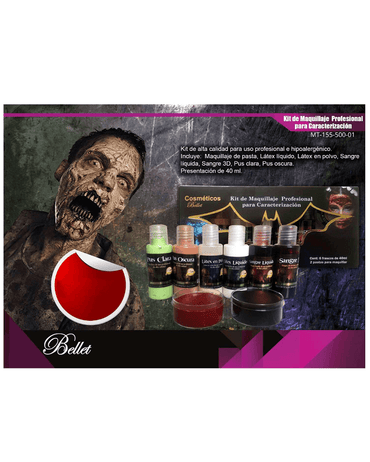 BELLET KIT CARACTERIZACION PROFESIONAL