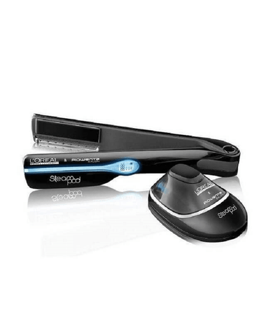 LP LOREAL STEAMPOD PLANCHA VAPOR FUSION CON TANQUE - El Palacio De La Belleza