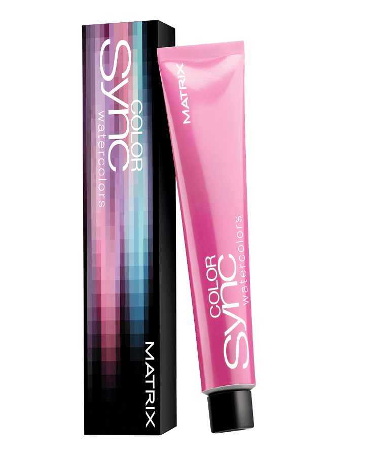 MATRIX COLOR SYNC TINTE 90 GRS. WATERCOLORS PEACH - El Palacio De La Belleza