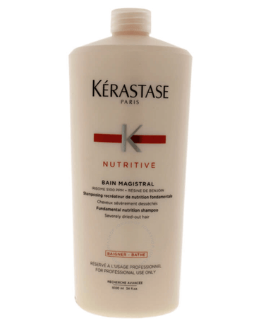 KERASTASE NUTRITIVE BAIN MAGISTRAL CABELLO DAÑO FUERTE SHAMPOO LITRO