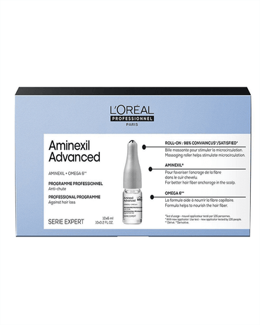 LP LOREAL SERIE EXPERT AMINEXIL ADVANCED CAJA C/10 AMPOLLETAS 6 ML. C/U 2025