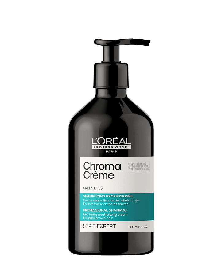 LP LOREAL SERIE EXPERT CHROMA CREME MATTE SHAMPOO 500 ML.