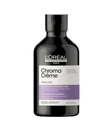 LP LOREAL SERIE EXPERT CHROMA CREME PURPLE SHAMPOO 300 ML.