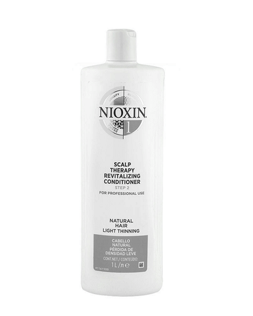 NIOXIN 1 SCALP THERAPY REVITALIZING NATURAL HAIR PERDIDA LEVE 1 LT.
