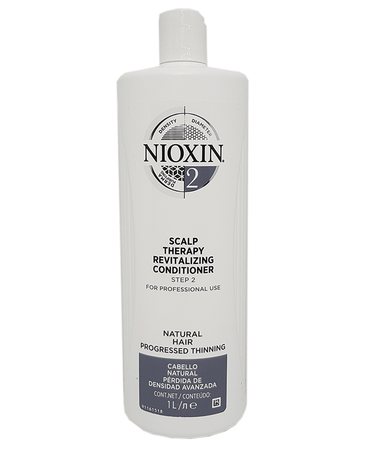 NIOXIN 2 SCALP THERAPY REVITALIZING NATURAL HAIR PERDIDA AVANZADA 1 LT.
