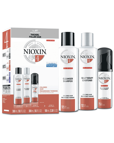 NIOXIN SISTEMA 4 CABELLO COLORIDO PERDIDA AVANZADA 300/300/100 ML.