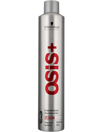 SCHWARZKOPF OSIS SESSION 3 SPRAY EXTRA FIRME 500 ML. - El Palacio De La Belleza