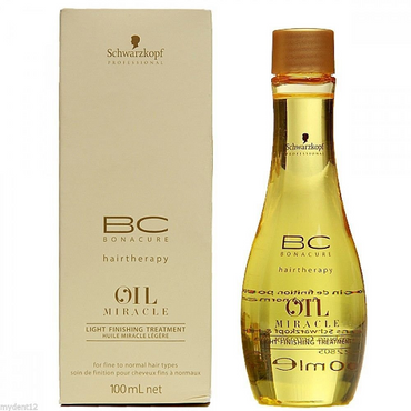 SCHWARZKOPF BC OIL MIRACLE MARULA ACEITE LIGERO CABELLO FINO 100 ML.