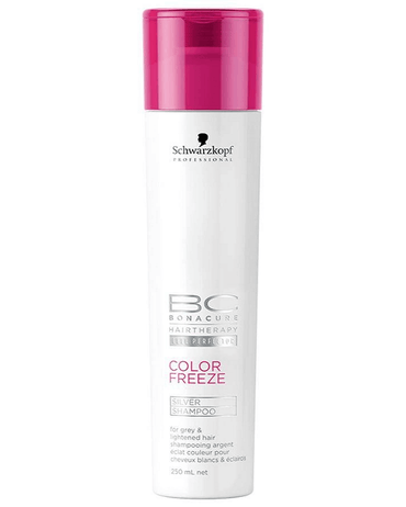 SCHWARZKOPF BONACURE COLOR FREEZE SHAMPOO SILVER 250 ML.
