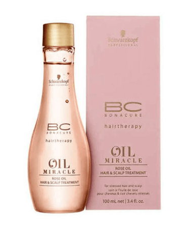 SCHWARZKOPF BC OIL MIRACLE ROSE HAIR & SCALP 100 ML.